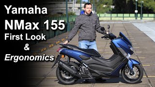 2020 Yamaha NMax 155  Overview and Ergonomics [upl. by Llednar]