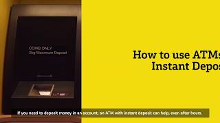 Ways to deposit money at our ATMs [upl. by Sanjay]