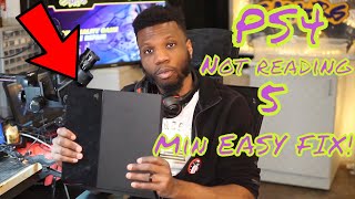 HOW TO FIX PS4 wontNot Reading Discs Or Games 5 MIN FIX EASY Unrecognized Disc Repair [upl. by Osicnarf592]