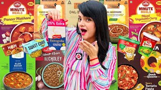 Trying Every Ready to Eat  Food Vlog [upl. by Yenaj340]