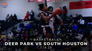 Deer Park vs South Houston Basketball 11423 [upl. by Sivrat344]