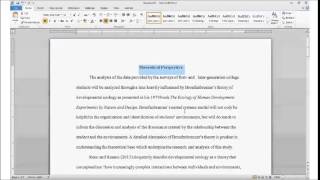 Using Headings and Subheadings in APA Formatting [upl. by Kinney]