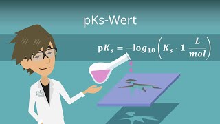 Der pKs Wert  Säurestärke Berechnung Herleitung [upl. by Ahsielat848]