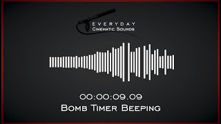 Bomb Countdown Beep  HQ Sound Effect [upl. by Sharos]