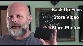 Toshiba USB 30 External Hard Drive Unboxing Quick Overview [upl. by Leede]