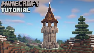 Minecraft  Simple Watchtower Tutorial How to Build [upl. by Assenad]