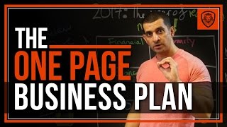 How to Write a One Page Business Plan [upl. by Jayne]