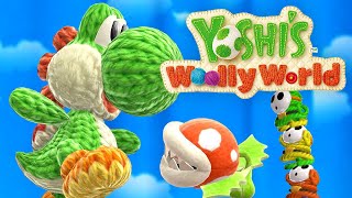 Yoshis Woolly World  Full Game 100 Walkthrough [upl. by Akela301]