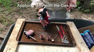 Applying Oxalic Acid Vapor OAV with the GasVap [upl. by Ycat74]