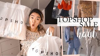 TOPSHOP SALE HAUL amp TRY ON What I Got For 600 [upl. by Rraval]