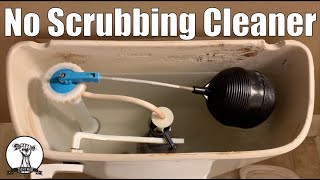 EASY Clean Your Toilet Tank Without Scrubbing  TightwadDIY [upl. by Hussein]