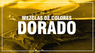 COMO HACER EL COLOR DORADO 🥇 Mezclas de Colores Paso a Paso [upl. by Akimak49]