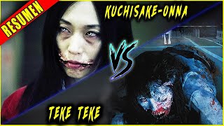 👉 resumen KUCHISAKE ONNA vs TEKE TEKE  leyendas Japonesas  Ahora te cuento [upl. by Ahen]