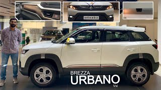 Brezza Vxi URBANO Edition  Pay only ₹ 3500 Extra to get 8 accessories [upl. by Labannah717]