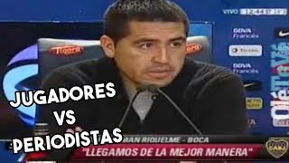 JUGADORES VS PERIODISTAS 1  Fútbol Argentino [upl. by Dalis]