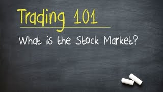 Trading 101 What is the Stock Market [upl. by Nanine]