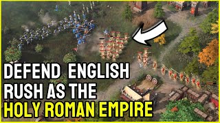 AoE4  Defend English Rush like a MASTER [upl. by Aelhsa]