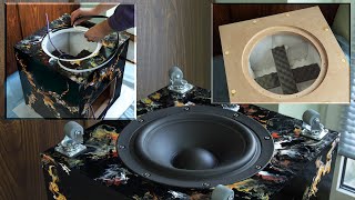 Budowa subwoofera aktywnego DIY Active Subwoofer Build [upl. by Tulley]