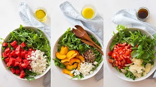 3 Arugula Salads That Actually Taste Delicious [upl. by Ellennaj]