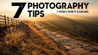 7 SIMPLE photography TIPS I wish I knew EARLIER [upl. by Odravde]