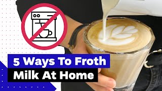 How To Froth Milk At Home Best Milk Frothers Review [upl. by Toh]