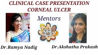 Corneal Ulcer Clinical Case Presentation [upl. by Tymothy]