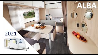 ✨Gamme 2021  Caravanes ALBA Caravelair⚡️ [upl. by Ecinrev]