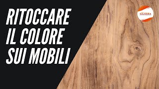 Ritocchi su mobili in legno COME FARE [upl. by Onitram]