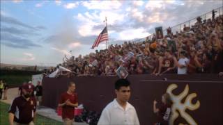 Deer Park Vs La Porte 2015  Deer fans [upl. by Irrem]