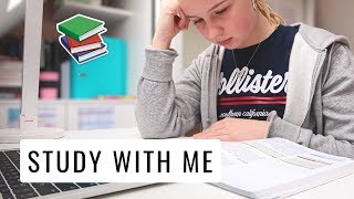 STUDY WITH ME last min exam stress [upl. by Auqenat590]