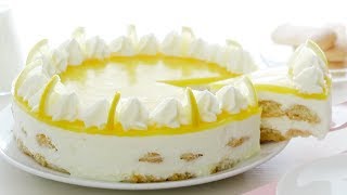 🍋 TORTA FREDDA AL LIMONE di Stefania  Il Ricettario 66 [upl. by Simmie]