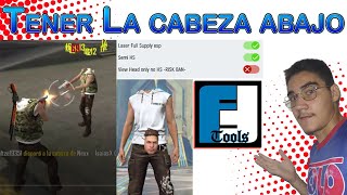 COMO TENER LA CABEZA ABAJO EN FREE FIRE ACTIVANDO FF TOOLS Cosas que No Sabias de Version 24 [upl. by Dimphia]