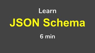 What is JSON Schema [upl. by Ennairac933]