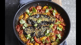 How to Make Eggplant and Tomato Curry  Recipes with Chef Jamie Oliver [upl. by Dobson]