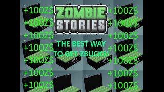 Roblox  How to get more Z in Zombie Stories Beta [upl. by Nathanoj]