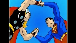 Superman vs Thor [upl. by Enneyehs]