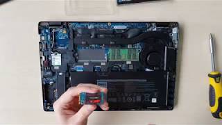 Dell Latitude 5401  install second SSD into WWAN slot [upl. by Analos]