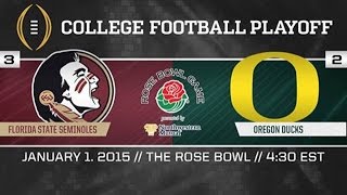 Rose Bowl 2015 Oregon Ducks Highlights [upl. by Danais]