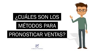 ¿Cuales son los Métodos para pronosticar ventas  Técnicas de predicción comercial [upl. by Tansey]