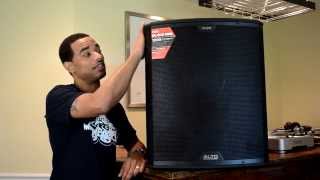 Alto Professional Black 18SUB 18S Powered Subwoofer Review Video [upl. by Lister]