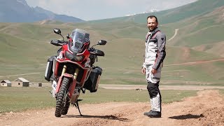 Honda Africa Twin  True Adventure in Kyrgyzstan [upl. by Leugimesoj427]