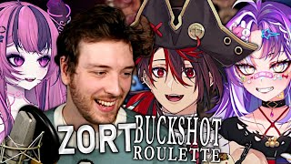 ZORT amp BUCKSHOT ROULETTE With Ironmouse Kuro amp Michi [upl. by Nonnahc]