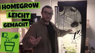 Homegrow Einsteiger Komplettset erklärt  Anfängertipps [upl. by Trueblood]