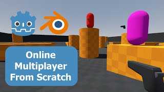 Godot 4  Online Multiplayer FPS From Scratch [upl. by Enia]