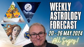 Weekly Astrology Forecast from 20th  26th May  All Signs [upl. by Ylimme]