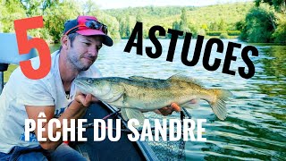 5 astuces pour pêcher le sandre en été [upl. by Sup]