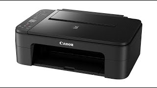 Canon PIXMA TS3350 Multifunction Wifi Printer Black  UNBOXING [upl. by Assilym]