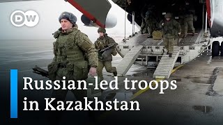 NATO calls for calm in Kazakhstan  DW News [upl. by Cresida]