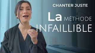 Comment chanter JUSTE la méthode INFAILLIBLE  apprendre à chanter juste [upl. by Ruel736]