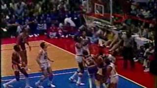 1982 NBA Finals Lakers at Sixers Gm 1 part 812 [upl. by Simona]